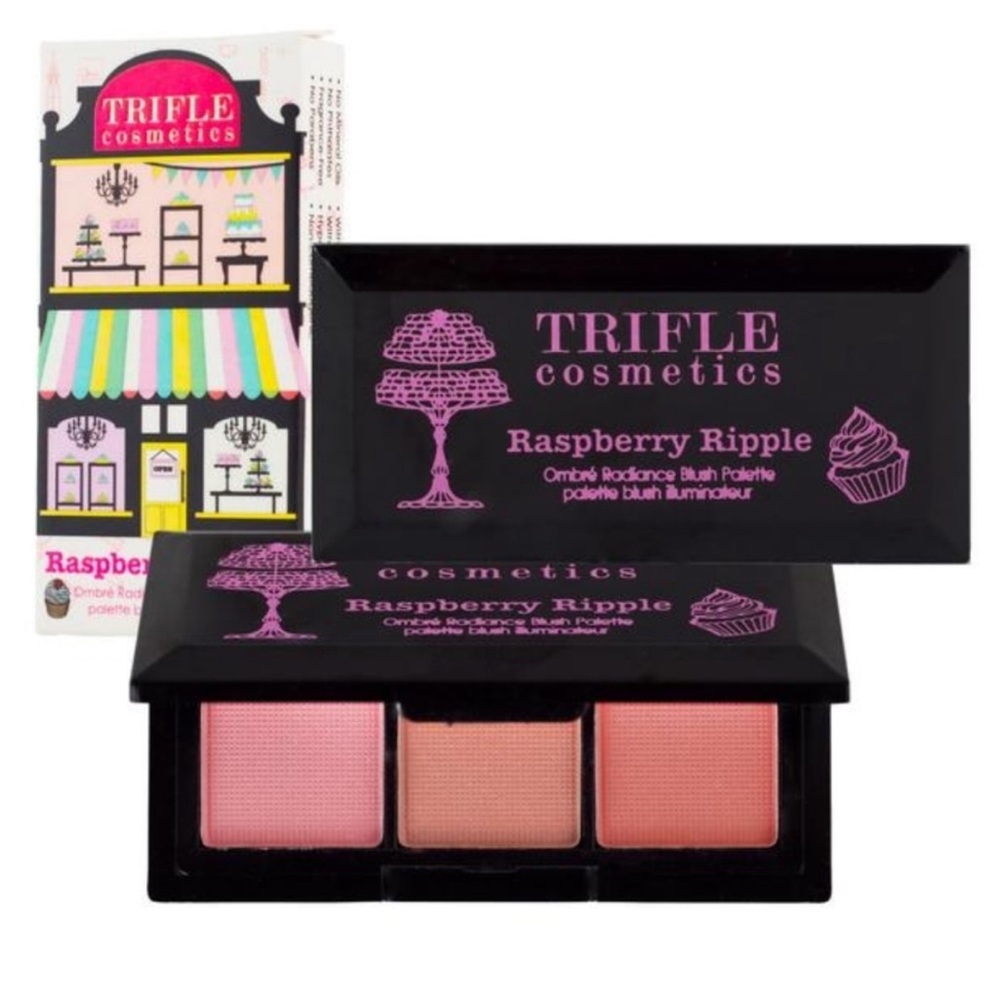 Trifle Cosmetics Raspberry Ripple Ombre' Blush
